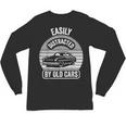 Easily Distracted By Old Cars Graphic Nostalgia Unisex Long Sleeve T-Shirt Easily Distracted By Old Cars Graphic Nostalgia Unisex Long Sleeve T-Shirt