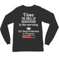 EdD Doctor Of Education Dissertation Doctorate Graduation Unisex Long Sleeve T-Shirt