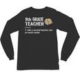 Eighth Grade Teacher Graduation Shirts Gifts Funny Saying Unisex Long Sleeve T-Shirt