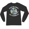 Elder Millennials Embracing 90s CDs Nostalgia Vibes Unisex Long Sleeve T-Shirt Elder Millennials Embracing 90s CDs Nostalgia Vibes Unisex Long Sleeve T-Shirt