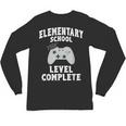 Elementary School Graduation Gamer Graduate Unisex Long Sleeve T-Shirt