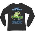 Enjoy Adulthood Comes With Bills Nostalgia Regret Unisex Long Sleeve T-Shirt