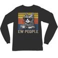 Ew People Introvert Cat Lover Crazy Vintage Cat Lady Unisex Long Sleeve T-Shirt Ew People Introvert Cat Lover Crazy Vintage Cat Lady Unisex Long Sleeve T-Shirt