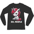 Ew People Unicorn Sarcastic Humor Introvert Unisex Long Sleeve T-Shirt Ew People Unicorn Sarcastic Humor Introvert Unisex Long Sleeve T-Shirt