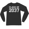 First Grade Class Of 2037 First Day School Graduation Kids Unisex Long Sleeve T-Shirt