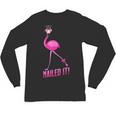 Flamingo Nailed It Graduation Flamingo Unisex Long Sleeve T-Shirt