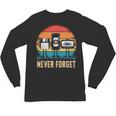 Never Forget Retro 80s 90s Floppy VHS Cassette Nostalgia Unisex Long Sleeve T-Shirt Never Forget Retro 80s 90s Floppy VHS Cassette Nostalgia Unisex Long Sleeve T-Shirt