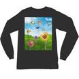 Frutiger Aero Aesthetic Tech Scenery Fishes Sunflower Unisex Long Sleeve T-Shirt Frutiger Aero Aesthetic Tech Scenery Fishes Sunflower Unisex Long Sleeve T-Shirt