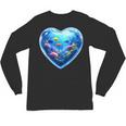 Frutiger Aero Y2K Heart Unisex Long Sleeve T-Shirt