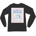 Fun Cute Introvert Cat Character Quote Men Women Unisex Long Sleeve T-Shirt