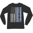 Funny Class Of 2021 American Flag Senior Graduation Unisex Long Sleeve T-Shirt