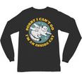 Funny Introvert Cat I Can't Go I'm An Inside Cat Homebody Unisex Long Sleeve T-Shirt Funny Introvert Cat I Can't Go I'm An Inside Cat Homebody Unisex Long Sleeve T-Shirt