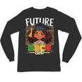 Future HBCU Grad Afro Girl College Graduation Kids Unisex Long Sleeve T-Shirt