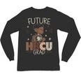 Future HBCU Grad Graduate Afro Boy College Graduation Unisex Long Sleeve T-Shirt