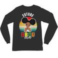 Future HBCU Grad Graduate Afro Girl College Graduation Unisex Long Sleeve T-Shirt