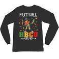 Future HBCU Grad History Boy Graduation HBCU Kids Unisex Long Sleeve T-Shirt