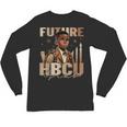 Future HBCU Grad History Boy Kids Graduation HBCU Unisex Long Sleeve T-Shirt