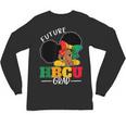 Future HBCU Grad History Girl Graduation HBCU Kids Unisex Long Sleeve T-Shirt