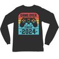 Game Over Class Of 2024 Shirt Students Graduation Unisex Long Sleeve T-Shirt
