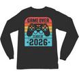Game Over Class Of 2026 Shirt Students Last Day Graduation Unisex Long Sleeve T-Shirt