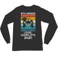 Gamer Graduation 2021 Retro 9th Grade Level Complete Unisex Long Sleeve T-Shirt