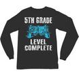 Gamer Graduation 5th Grade Level Complete Video Games Boys Unisex Long Sleeve T-Shirt