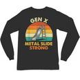 Gen X Slide Strong Generation X Gen Xer Nostalgia Unisex Long Sleeve T-Shirt Gen X Slide Strong Generation X Gen Xer Nostalgia Unisex Long Sleeve T-Shirt