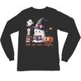 Ghost Reading Book Coquette Bow Halloween Girl Toddler Kid Unisex Long Sleeve T-Shirt Ghost Reading Book Coquette Bow Halloween Girl Toddler Kid Unisex Long Sleeve T-Shirt