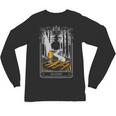 Gothic Book Lover Skeleton Unisex Long Sleeve T-Shirt