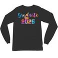 Graduate 2025 Tie Dye Graduation 2025 Class Of 2025 Senior Unisex Long Sleeve T-Shirt
