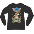 Graduate Kangaroo Class Of 2025 Kids Graduation Unisex Long Sleeve T-Shirt