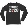 Graduate Senior Class Of 2026 Graduation American Football Unisex Long Sleeve T-Shirt