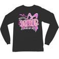 Graduation 2027 Senior 2027 Class Of 2027 Coquette Pink Girl Unisex Long Sleeve T-Shirt