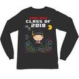 Graduation Class Of 2018 Game Over 8-Bit Gamer Unisex Long Sleeve T-Shirt