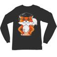 Graduation Fox School Bachelor Master Doctor Study Unisex Long Sleeve T-Shirt