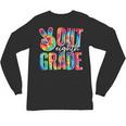 Graduation Peace Sign Out Eighth Grade Tie Dye Hippie Unisex Long Sleeve T-Shirt