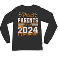 Graduation Proud Parents Of a 2024 Graduate For Mom And Dad Unisex Long Sleeve T-Shirt