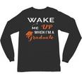 Graduation Shirt High School And College For Sleepy Graduate Unisex Long Sleeve T-Shirt