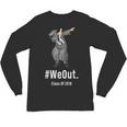 Graduation T-Shirt Dabbing Graduation We Out Class Of 2018 Unisex Long Sleeve T-Shirt