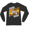 Graduation Video Gamer Game Over Class Of 2026 Senior Unisex Long Sleeve T-Shirt