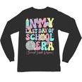 Groovy In My Last Day Of School Era Second Grade Graduation Unisex Long Sleeve T-Shirt