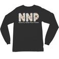 Groovy NNP Neonatal Nurse Practitioner Floral Graduation Unisex Long Sleeve T-Shirt