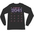 Grow With Me Graduation First Day Of School Class Of 2041 Unisex Long Sleeve T-Shirt