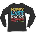 Happy Last Day Of 2nd Grade Shirt Second Grade Graduation Unisex Long Sleeve T-Shirt