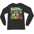 Happy Last Day Of School Teacher Kids Boys Girls Graduation Unisex Long Sleeve T-Shirt