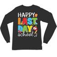 Happy Last Day Of School Teacher Student Graduation Unisex Long Sleeve T-Shirt