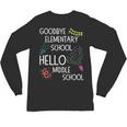 Hello Middle School Graduation Elementary School T-Shirt Unisex Long Sleeve T-Shirt