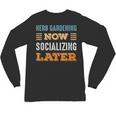 Herb Gardening Now Minimal Socializing Introvert Vintage Unisex Long Sleeve T-Shirt Herb Gardening Now Minimal Socializing Introvert Vintage Unisex Long Sleeve T-Shirt