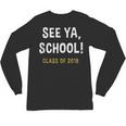 High School Graduation Class Of 2018 Shirt Unisex Long Sleeve T-Shirt