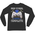 High School Level Complete Class Of 2025 Graduation Unisex Long Sleeve T-Shirt